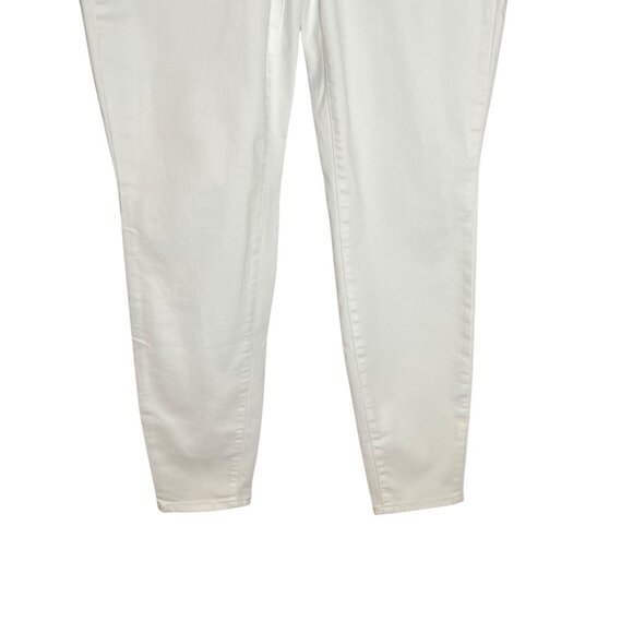 Talbots White Comfort Stretch Jeggings Size 8  64% Cotton / 23% Polyester / 13% - Picture 11 of 14
